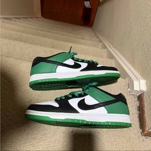 Nike Dunk SB Low Pro Classic Green/Black/White  Men's Size 12
